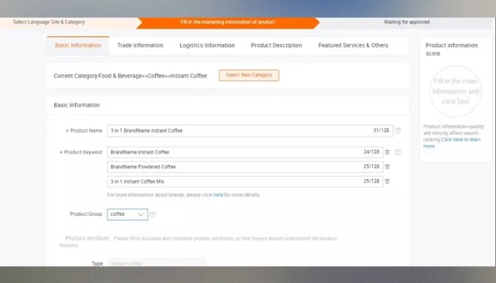 Bước kế tiếp trong cách bán hàng trên Alibaba