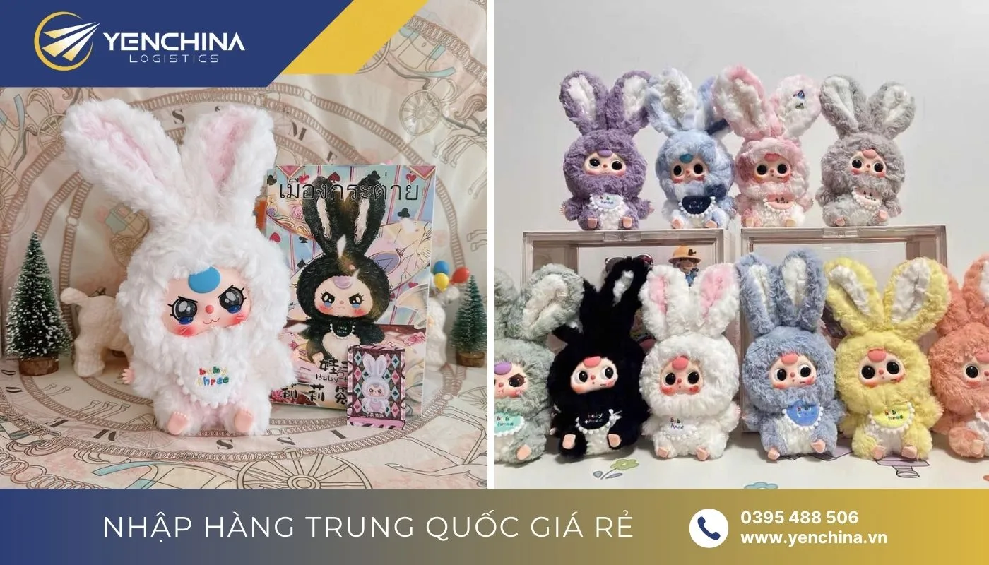 Nguồn hàng Baby Three chủ đề Thỏ Lily Town với thiết kế đáng yêu