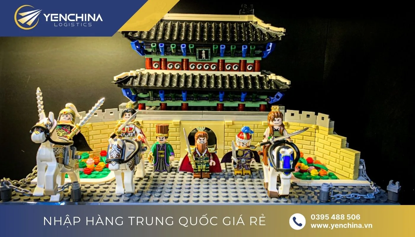 Lego Trung Quốc có thiết kế độc đáo và giá thành rẻ, phù hợp cho kinh doanh sỉ