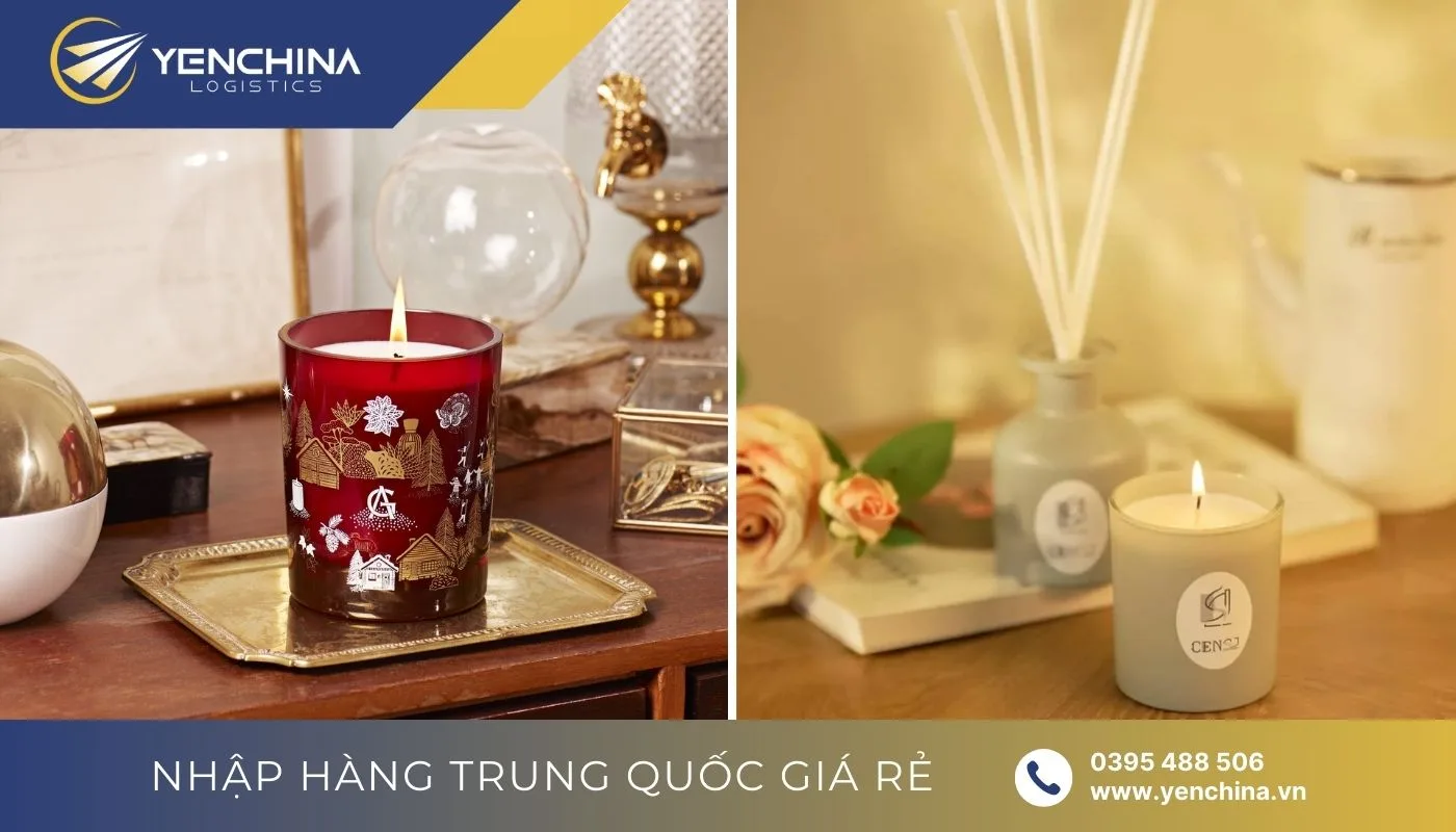 Một số lưu ý khi lấy sỉ nến thơm Trung Quốc nội địa về kinh doanh
