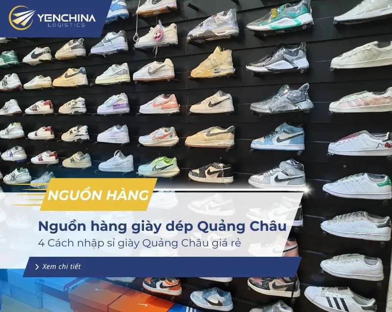 Nguồn hàng giày Quảng Châu