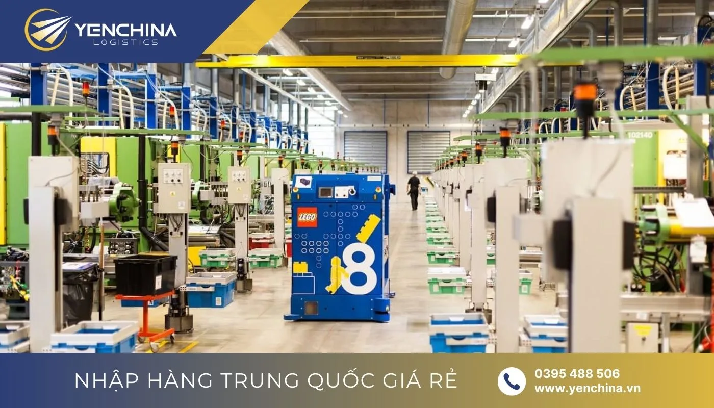 Order nguồn hàng Lego Trung Quốc giá sỉ tại xưởng sản xuất
