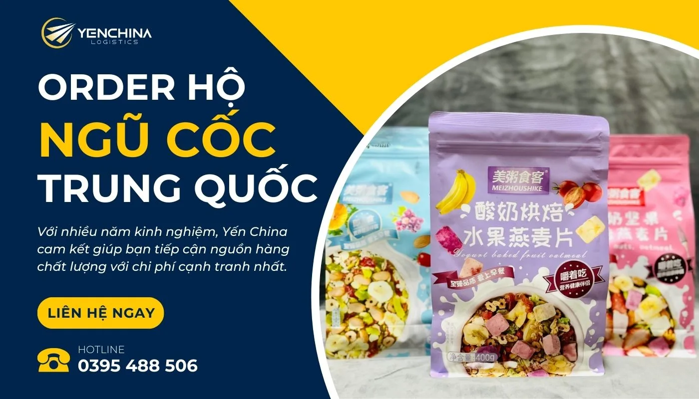 Lấy sỉ ngũ cốc nội địa Trung uy tín, giá bán buôn tại Yến China