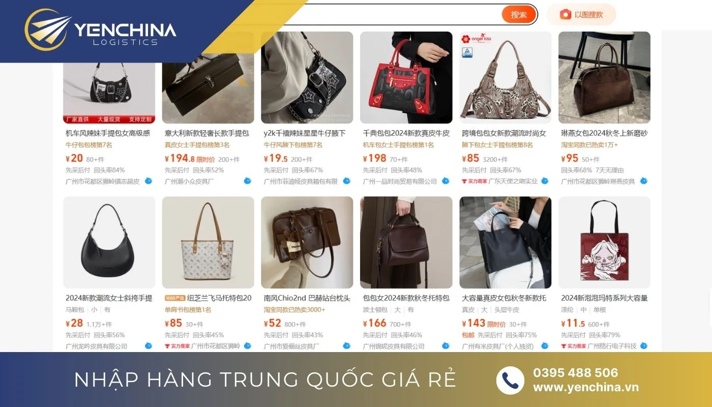Bỏ sỉ túi xách Quảng Châu ở đâu?