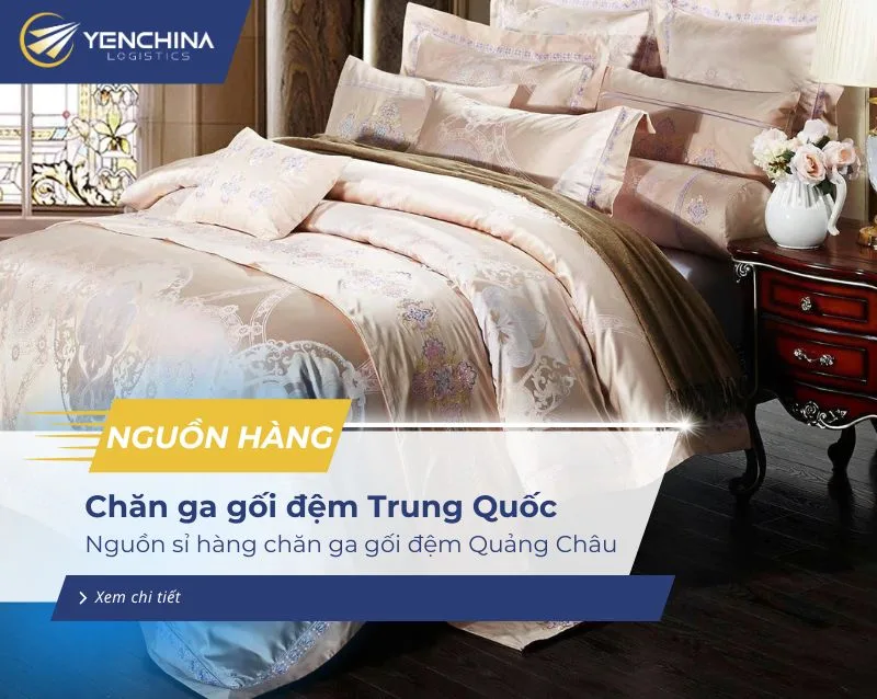 Sỉ chăn ga gối đệm Quảng Châu