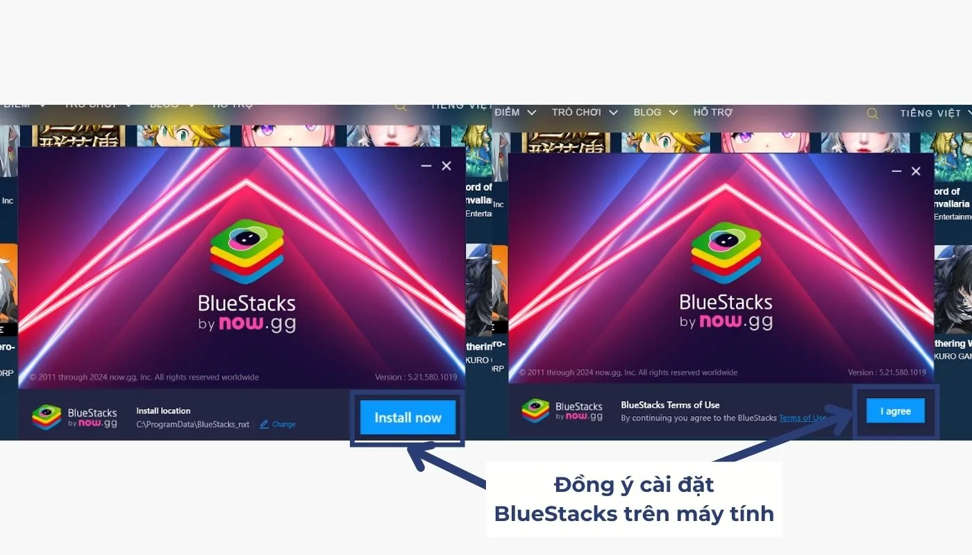 Bước 2 của cách tải ứng dụng Taobao tiếng Việt trên máy tính