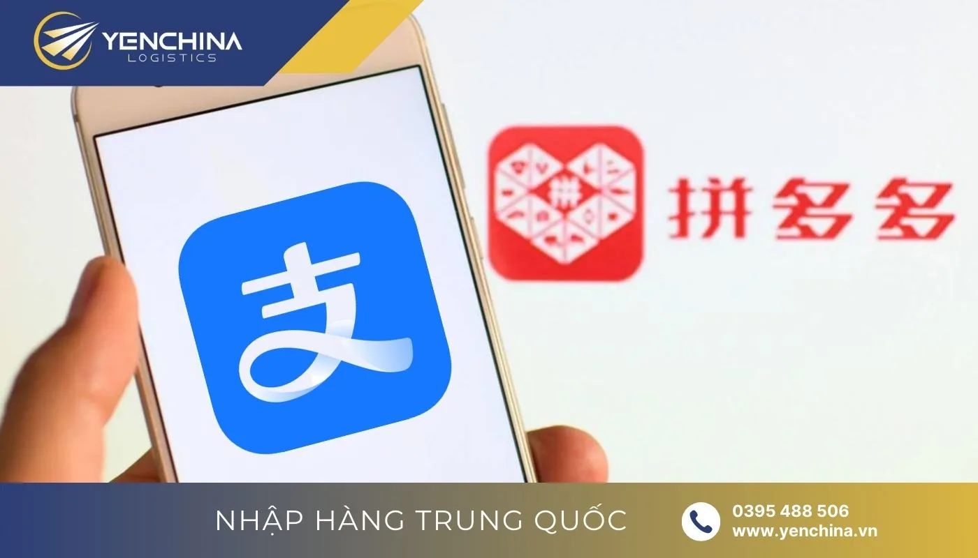 Thanh toán trên Pinduoduo bằng Alipay