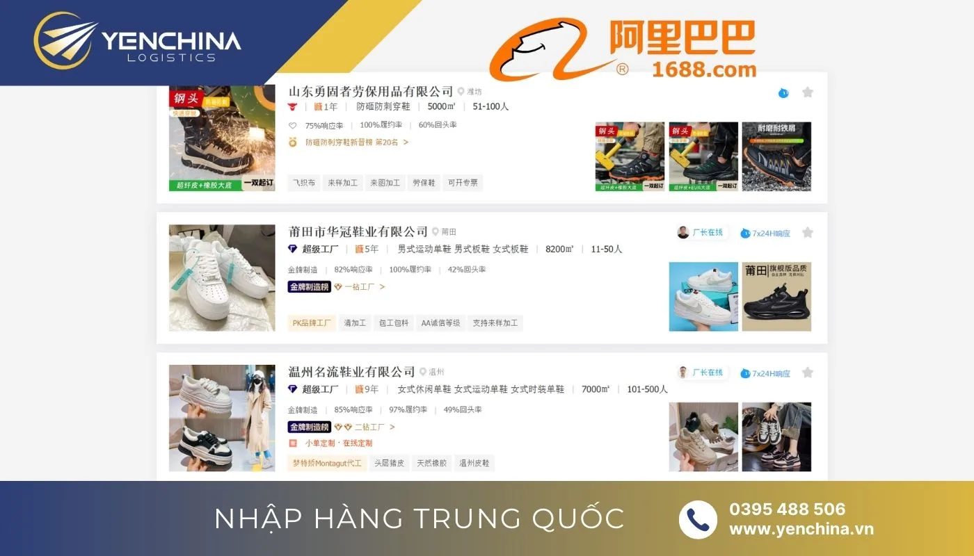 Link sỉ giày dép