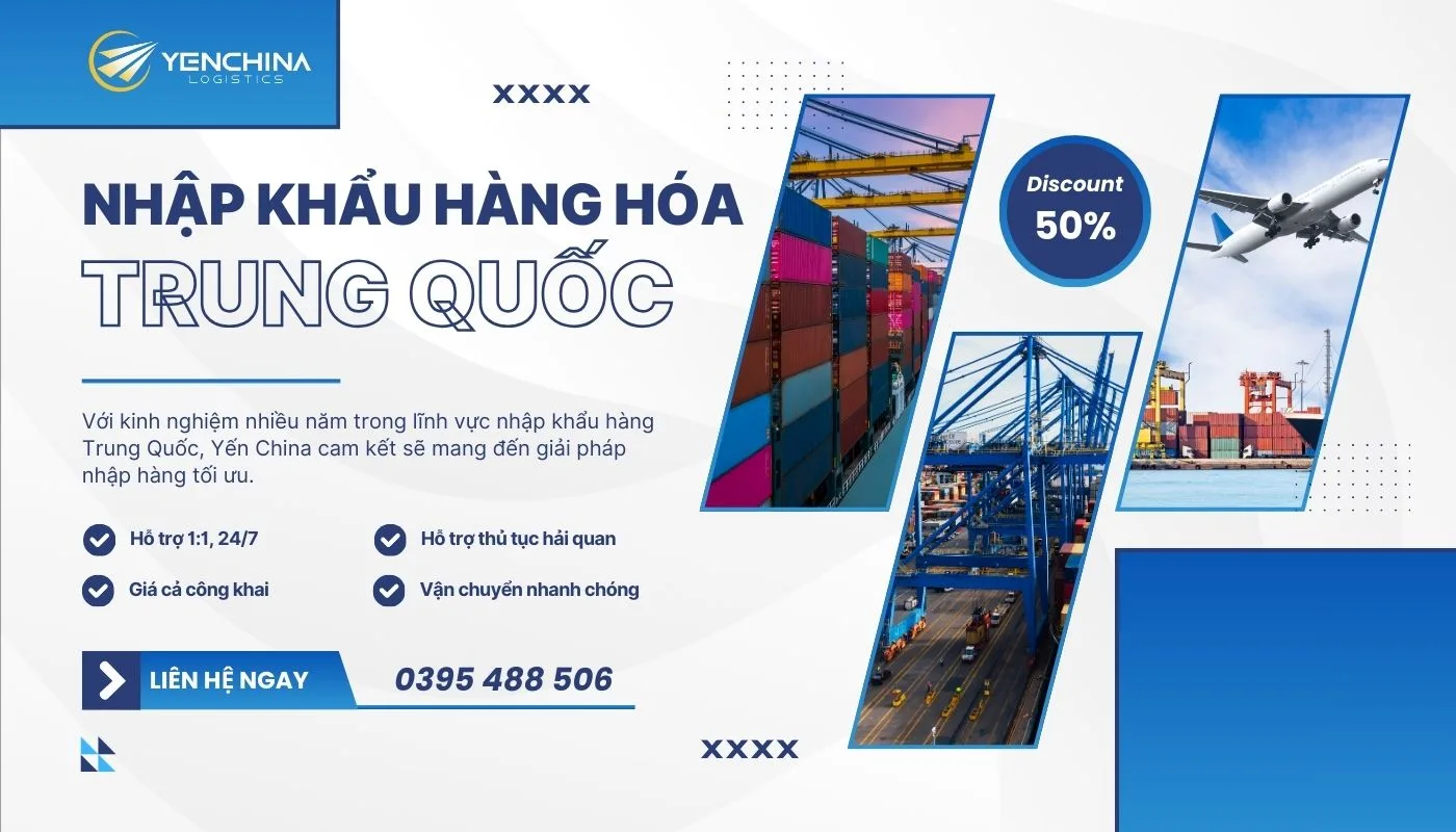 Yến China cung cấp dịch vụ nhập khẩu hàng Trung Quốc với đội ngũ chuyên nghiệp và tận tâ