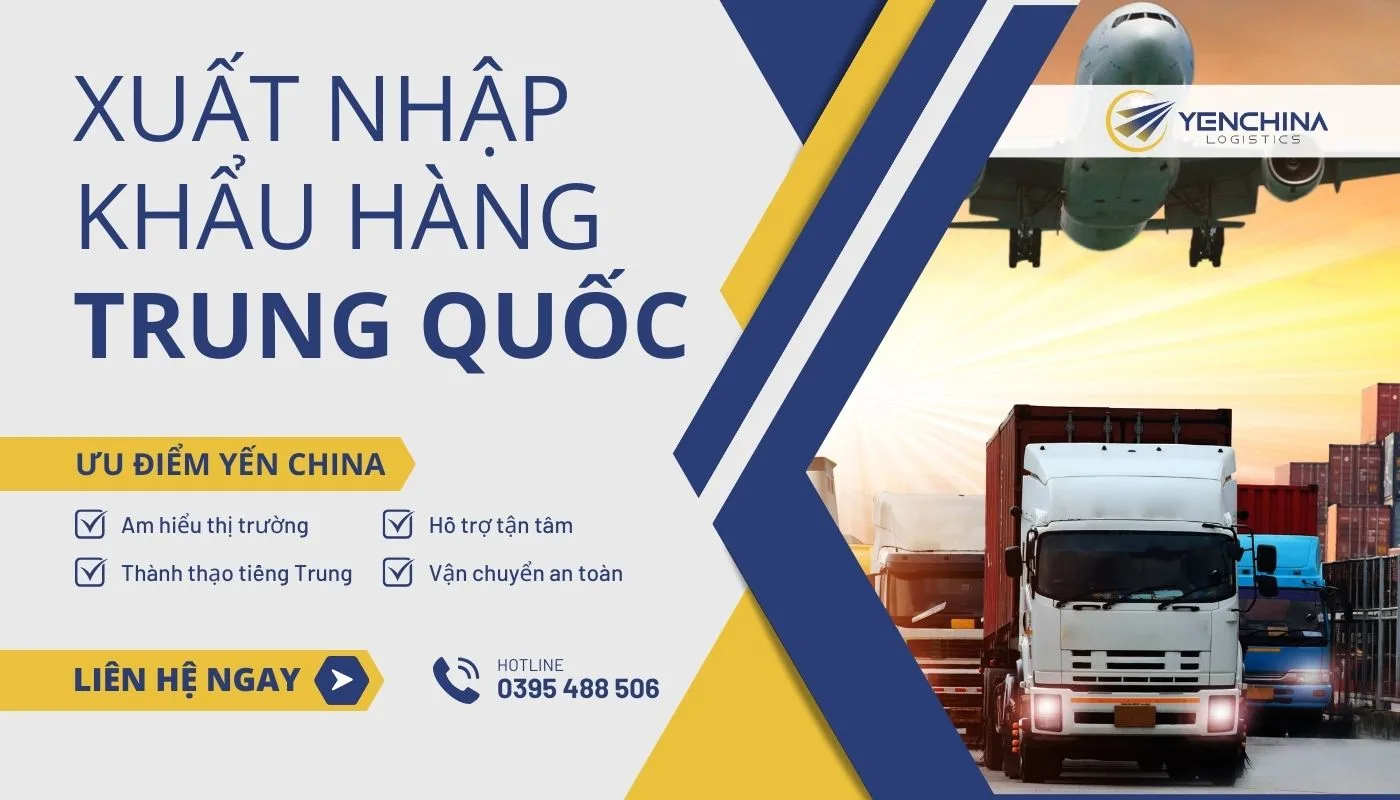 Dịch vụ ủy thác xuất nhập khẩu uy tín tại Yến China