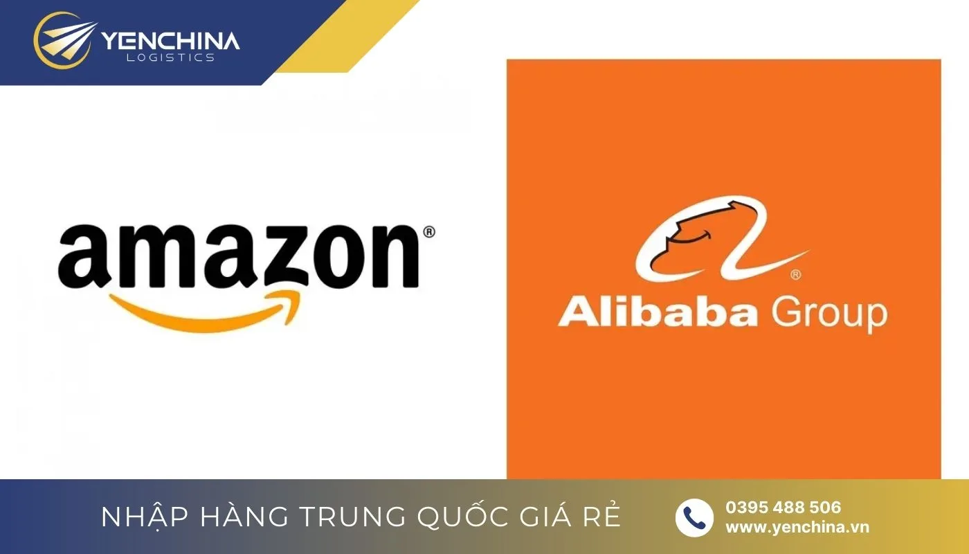 Phân biệt Amazon và Alibaba