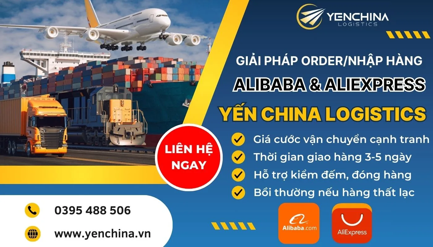 Mua hàng Alibaba và AliExpress chính hãng, giá tận gốc tại Yến China