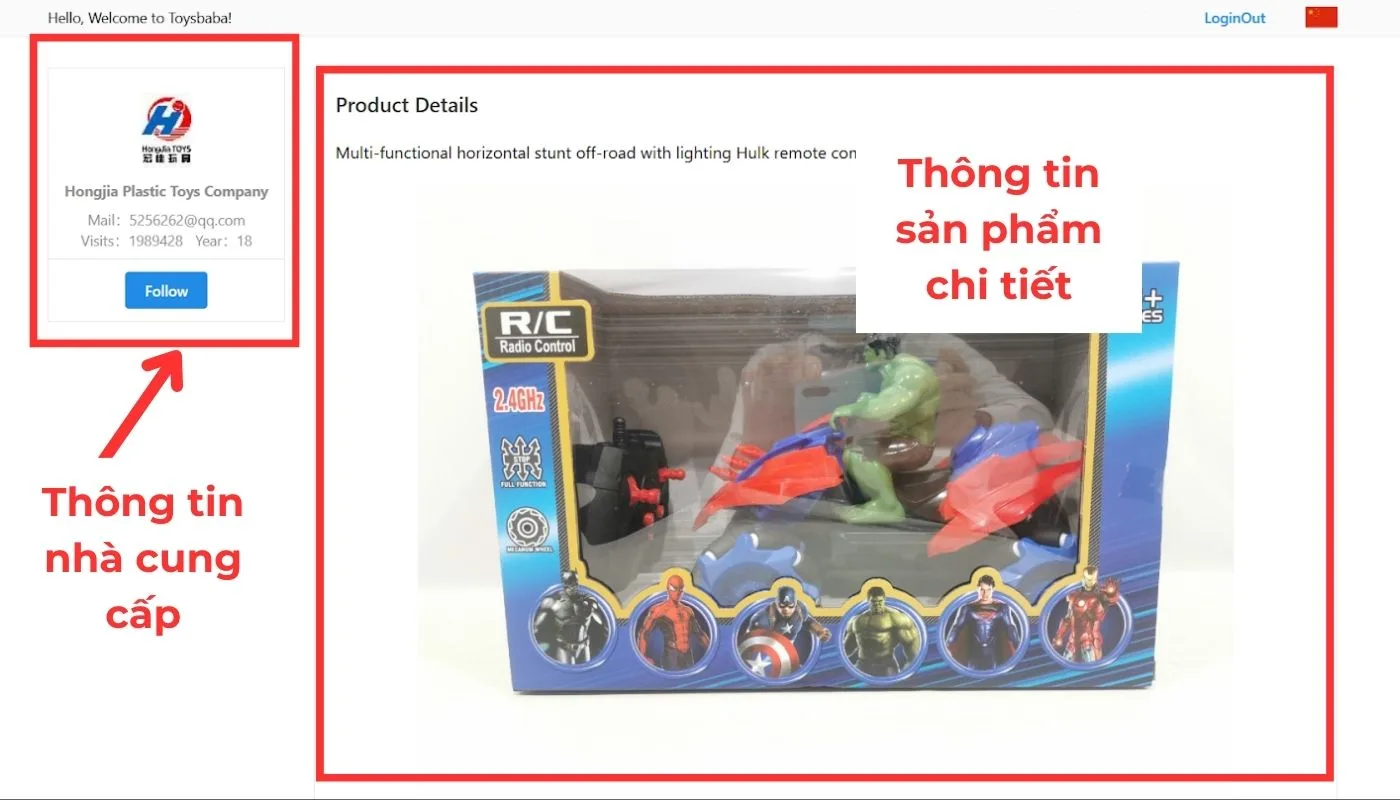 Xem thông tin sản phẩm Xem thông tin sản phẩm
