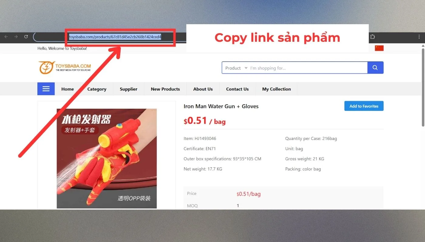 Copy link mua đồ chơi trên Toybaba gửi Yến China Copy link mua đồ chơi trên Toybaba gửi Yến China