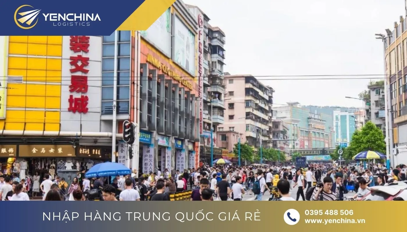 Chợ Sha He - Nguồn hàng sỉ Trung Quốc với đa dạng phụ kiện thời trang