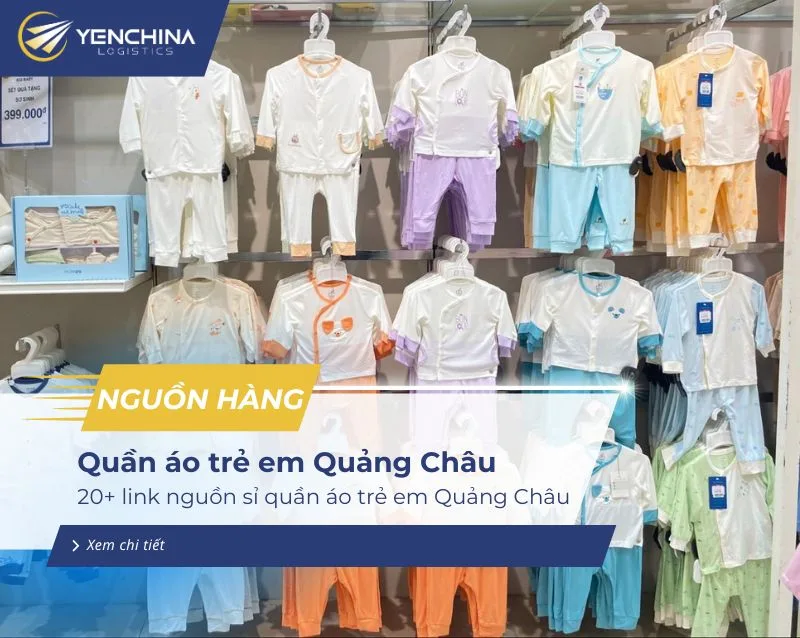 Nguồn hàng quần áo trẻ em Quảng Châu
