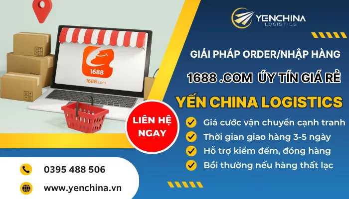 Mua hàng 1688 nhanh chóng không cần đăng nhập cùng với Yến China