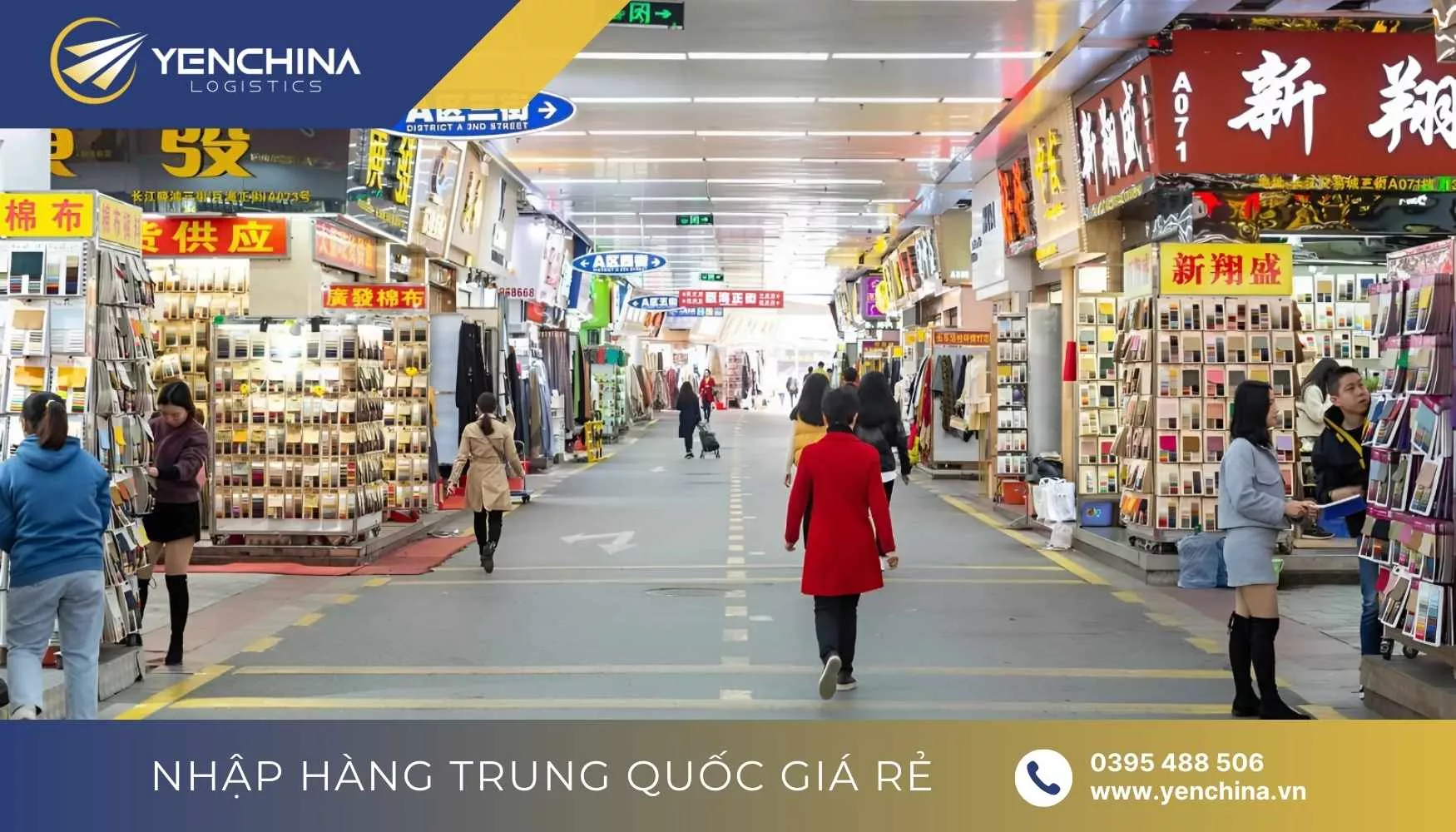 Trung tâm Vải & Phụ kiện Trung Quốc – Quảng Châu