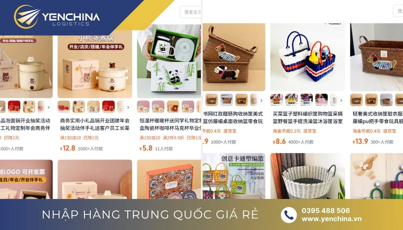 Link Taobao chuyên về đồ gia dụng độc lạ, chất lượng cao