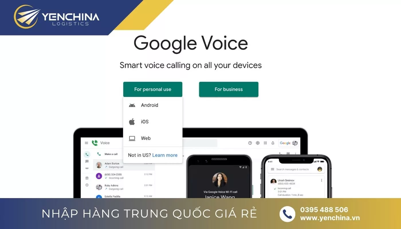 Dùng số điện thoại ảo miễn phí của Mỹ trên Google Voice để khắc phục lỗi Taobao không gửi mã xác nhận
