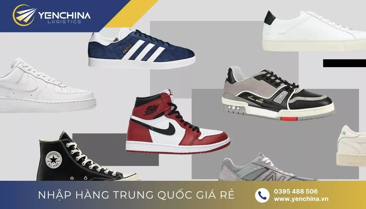 Thương hiệu giày quốc tế được yêu thích nhất trên Taobao