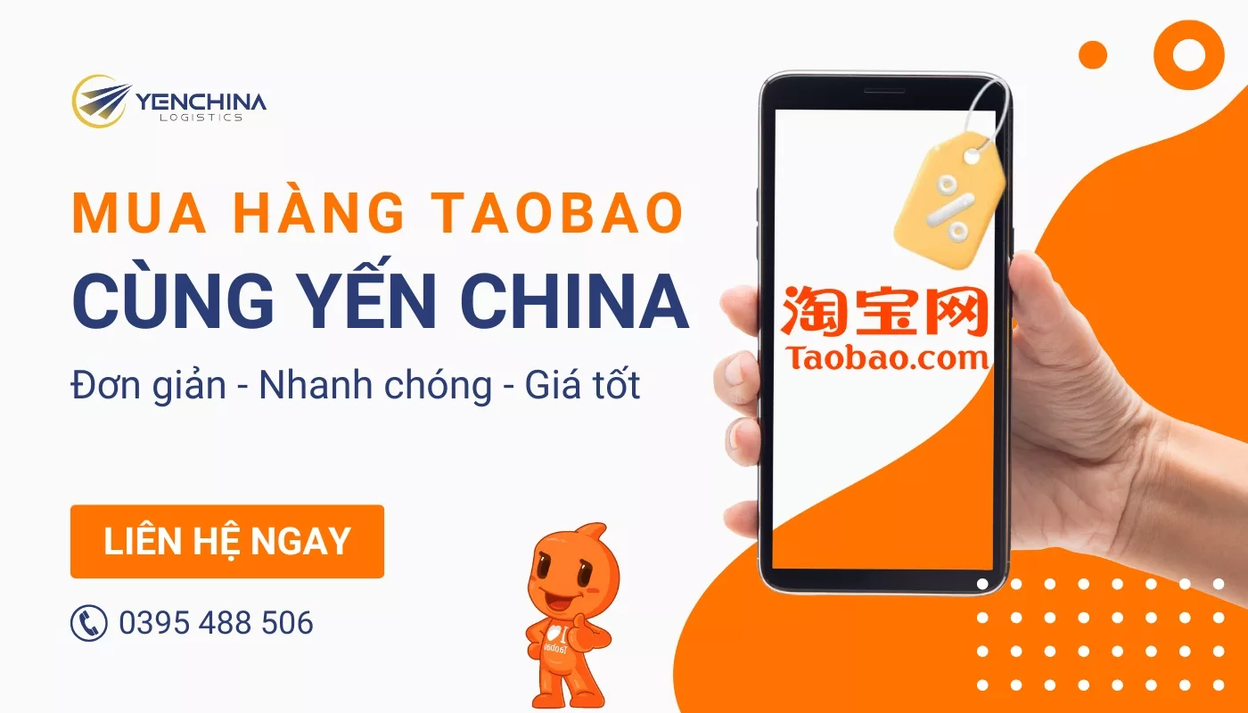 Đặt hàng Taobao siêu tốc với Yến China, không cần đăng nhập