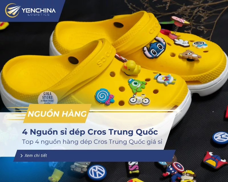 Nguồn hàng dép Crocs​ Trung Quốc