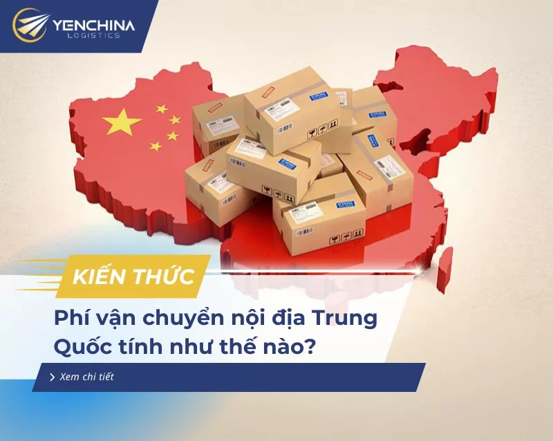 Phí ship nội địa Trung Quốc