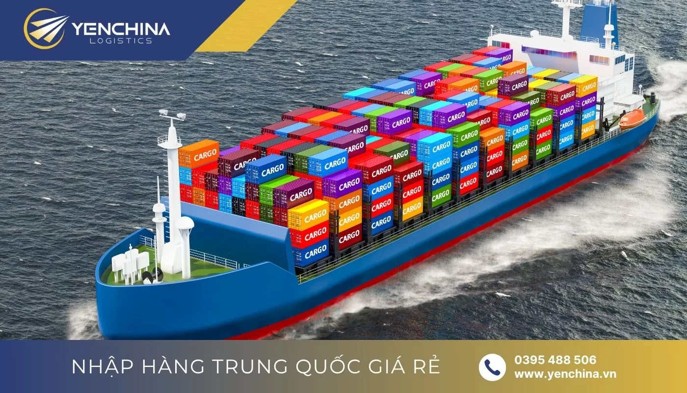 Ký gửi hàng Trung Quốc về Việt Nam loại cồng kềnh, hàng nặng bằng đường thủy
