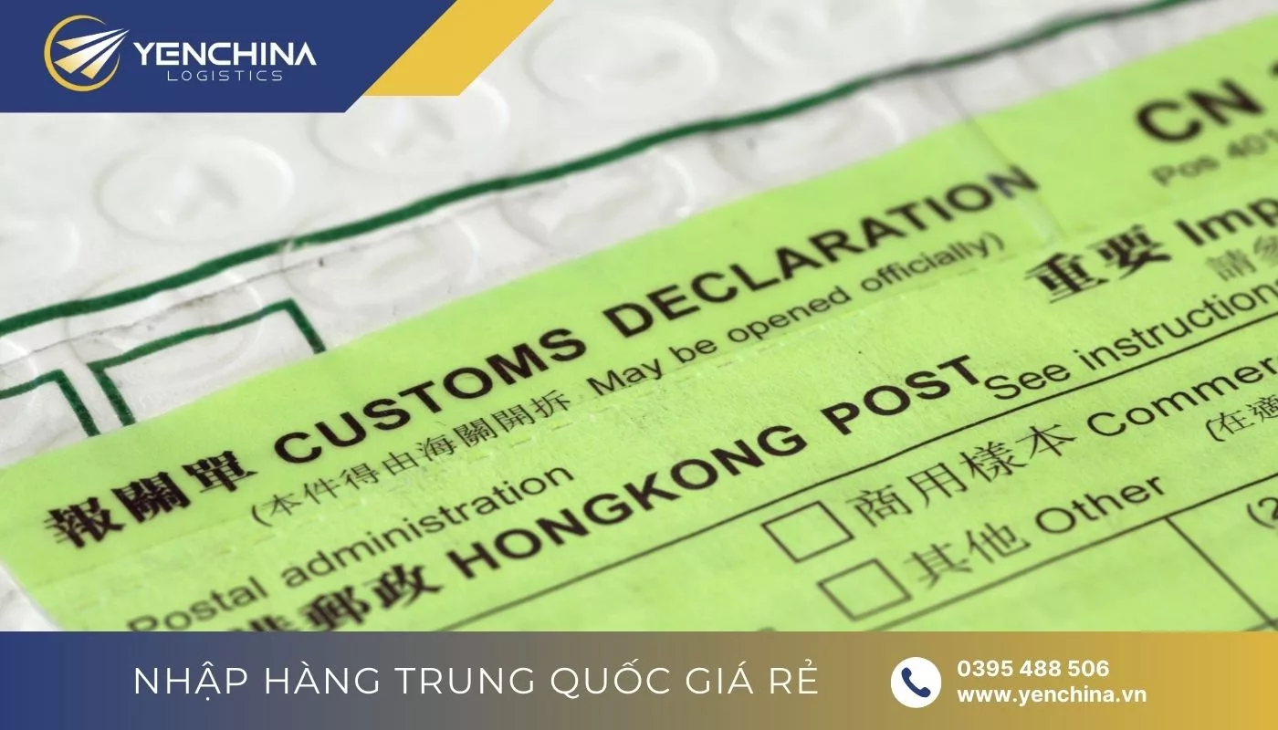 Bước 2: Khai báo hải quan