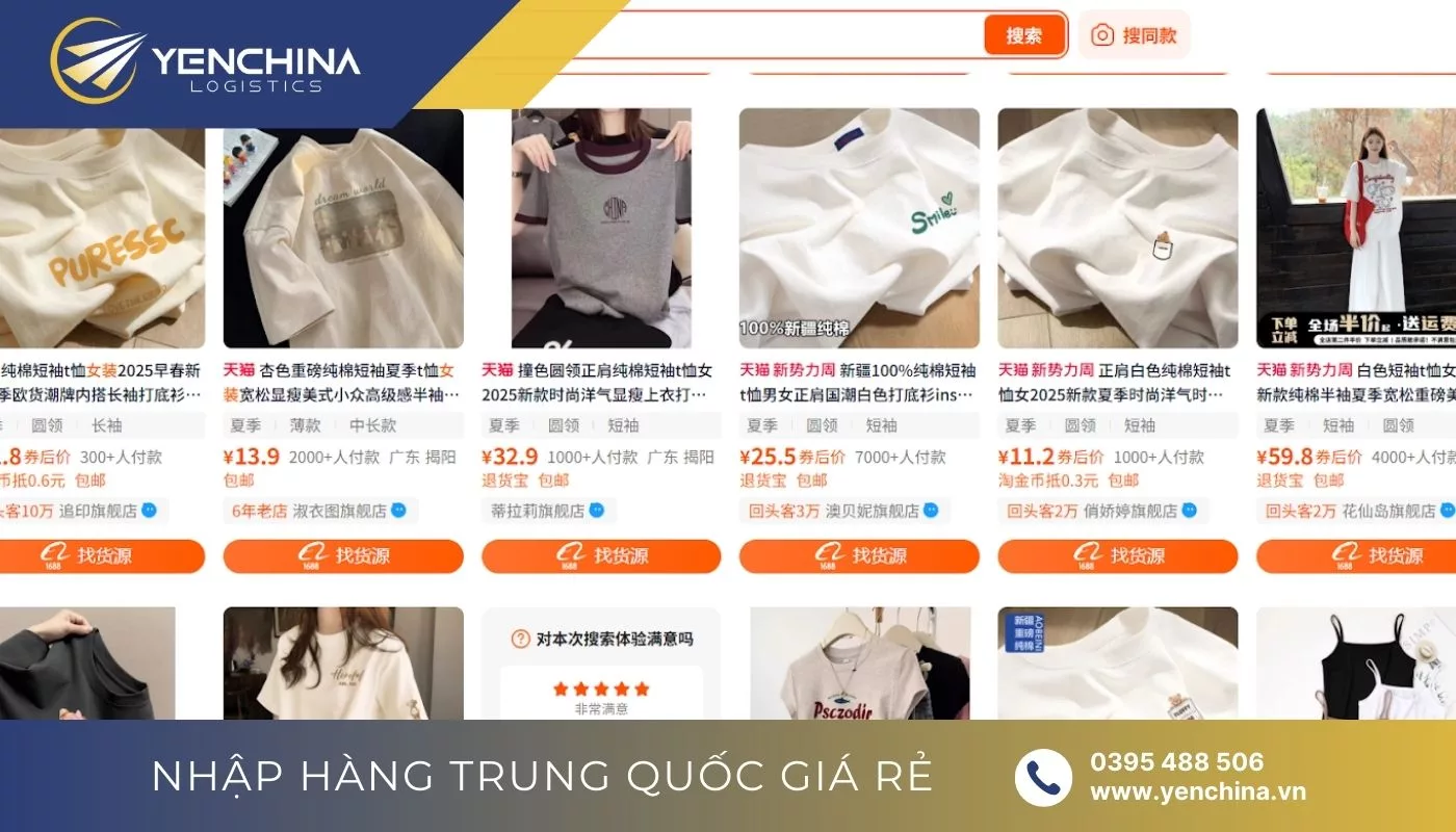 Các link nguồn hàng quần áo Quảng Châu dành cho nữ