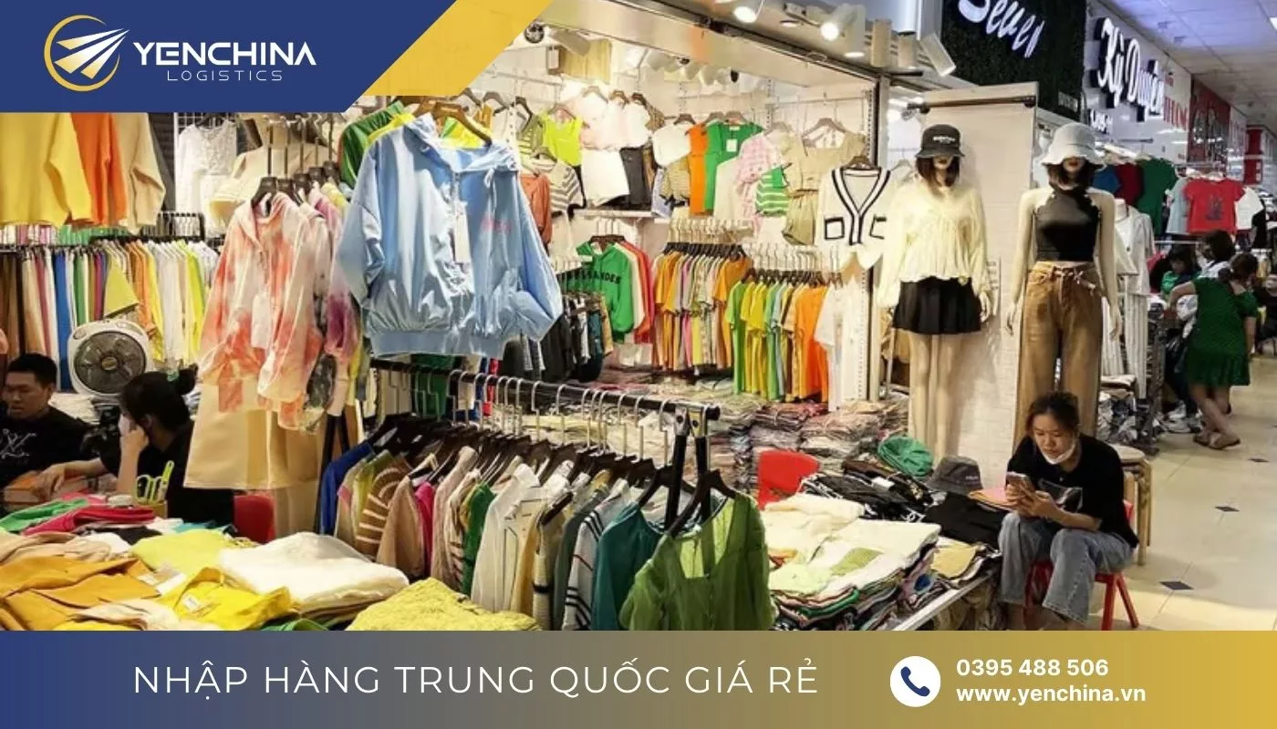 Lấy sỉ quần áo Trung Quốc giá rẻ tại các shop lớn trong nước
