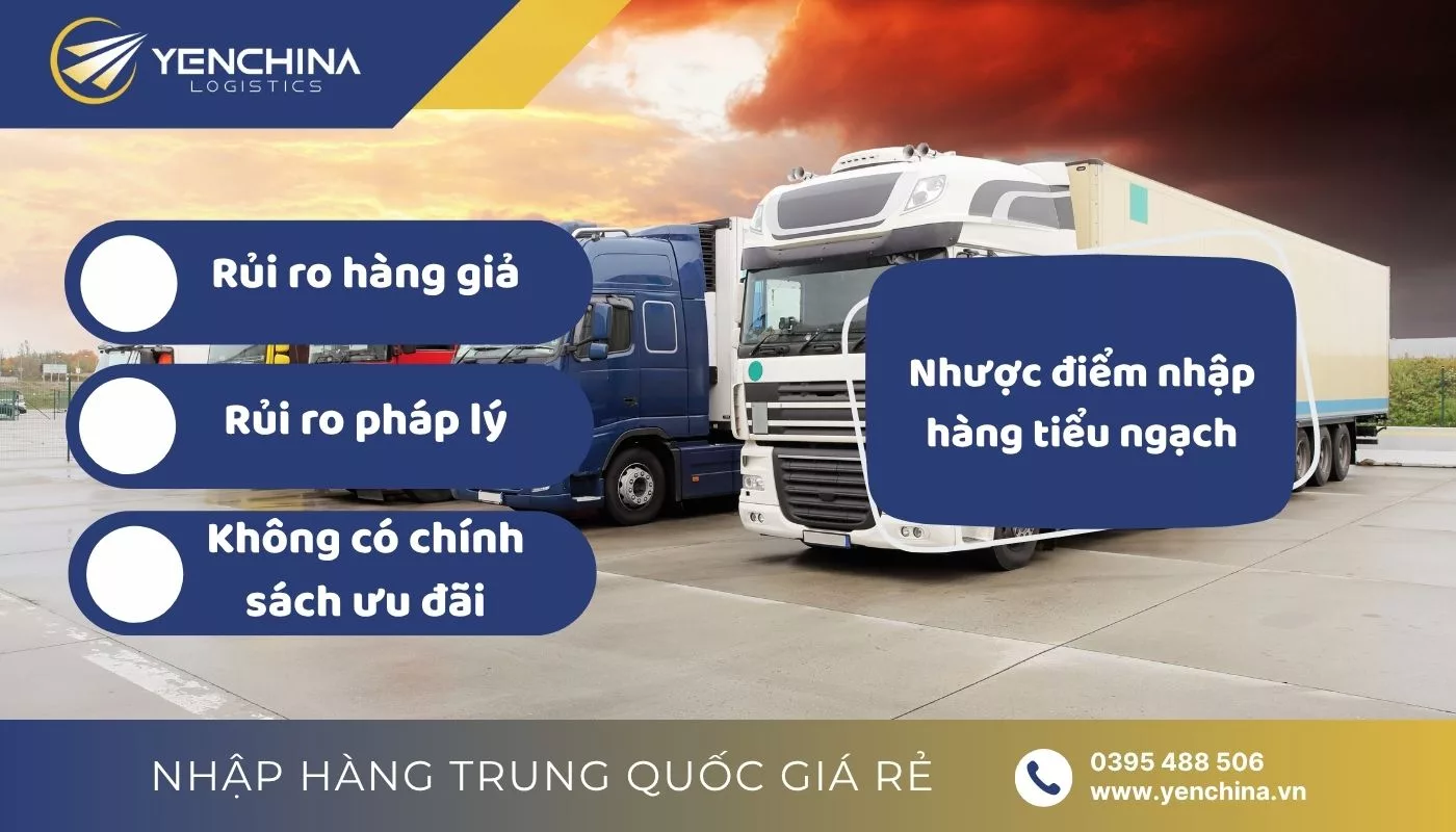 Nhược điểm của nhập tiểu ngạch