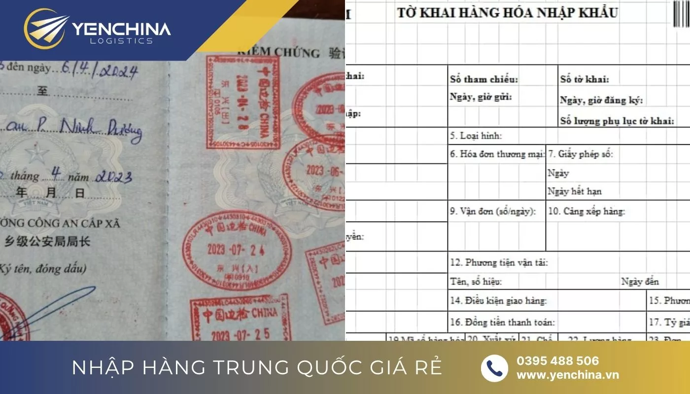 Thủ tục khai báo hàng nhập tiểu ngạch