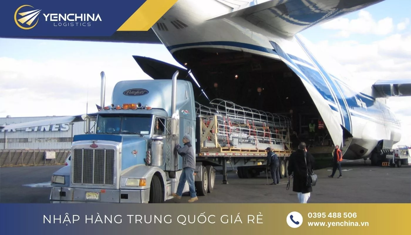 Vận chuyển hàng Trung Quốc về Sài Gòn qua đường hàng không, tốc độ giao hàng nhanh