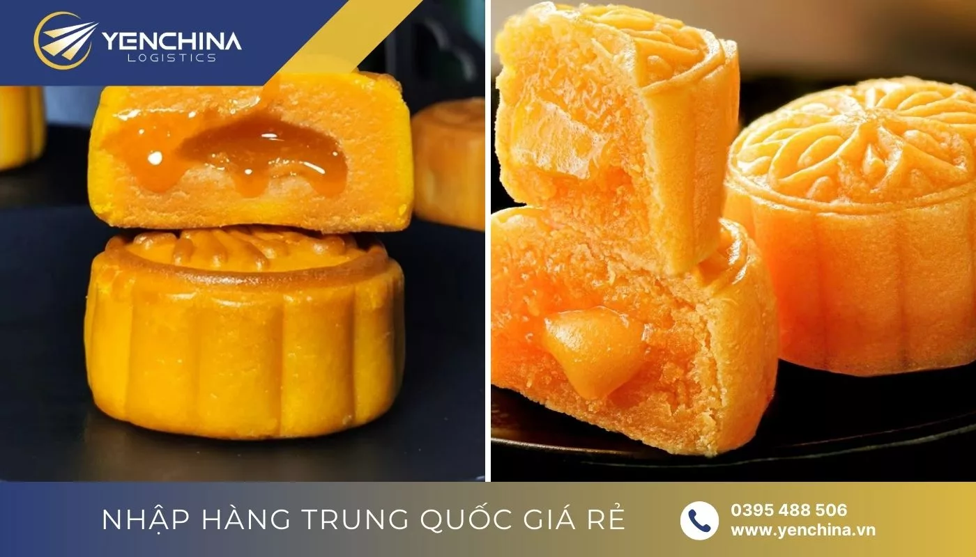Bánh nướng trung thu nhân trứng chảy hấp dẫn Bánh nướng trung thu nhân trứng chảy hấp dẫn