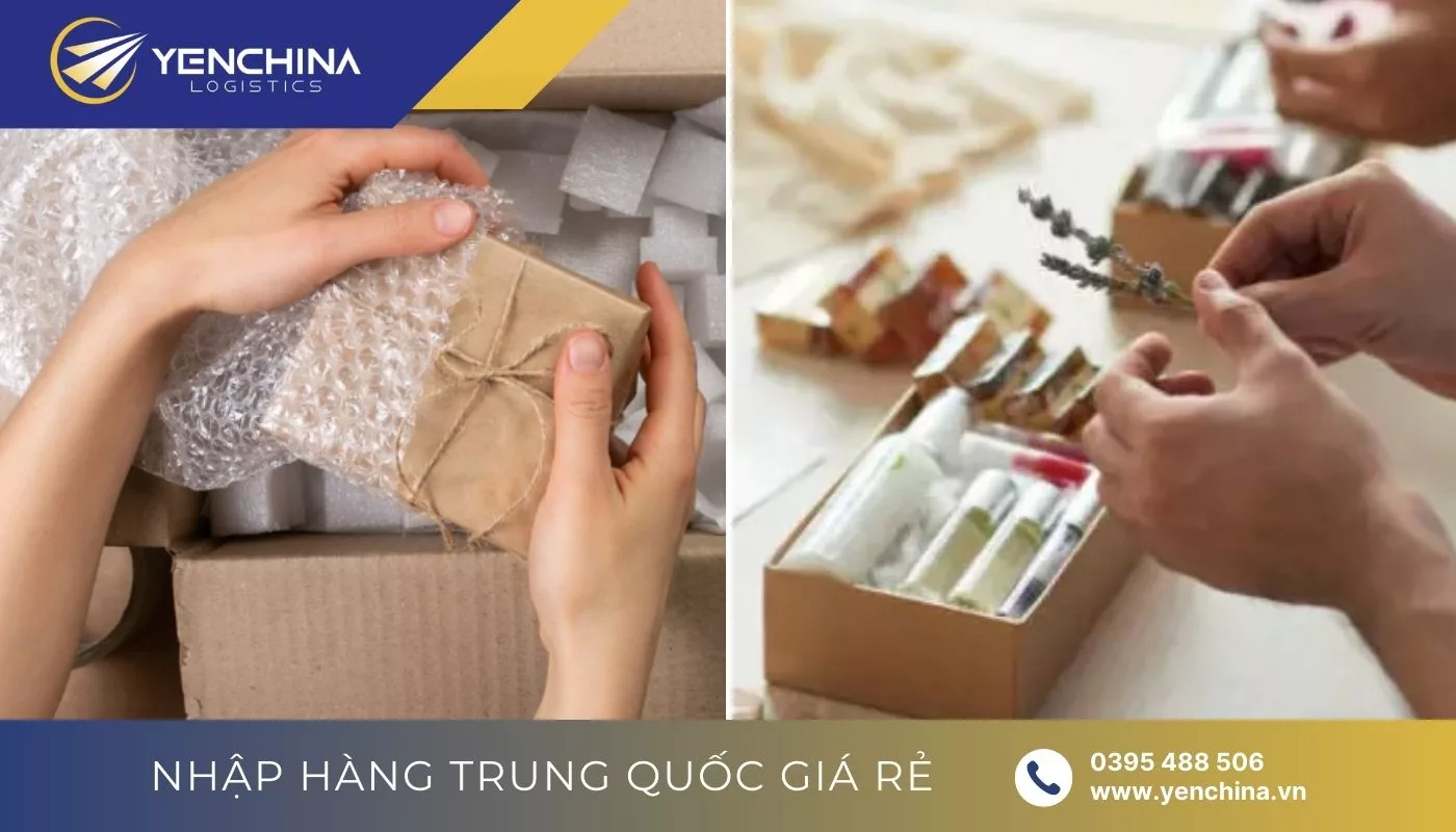 Cách đóng gói hàng hóa gửi đi China cho mỹ phẩm Cách đóng gói hàng hóa gửi đi China cho mỹ phẩm