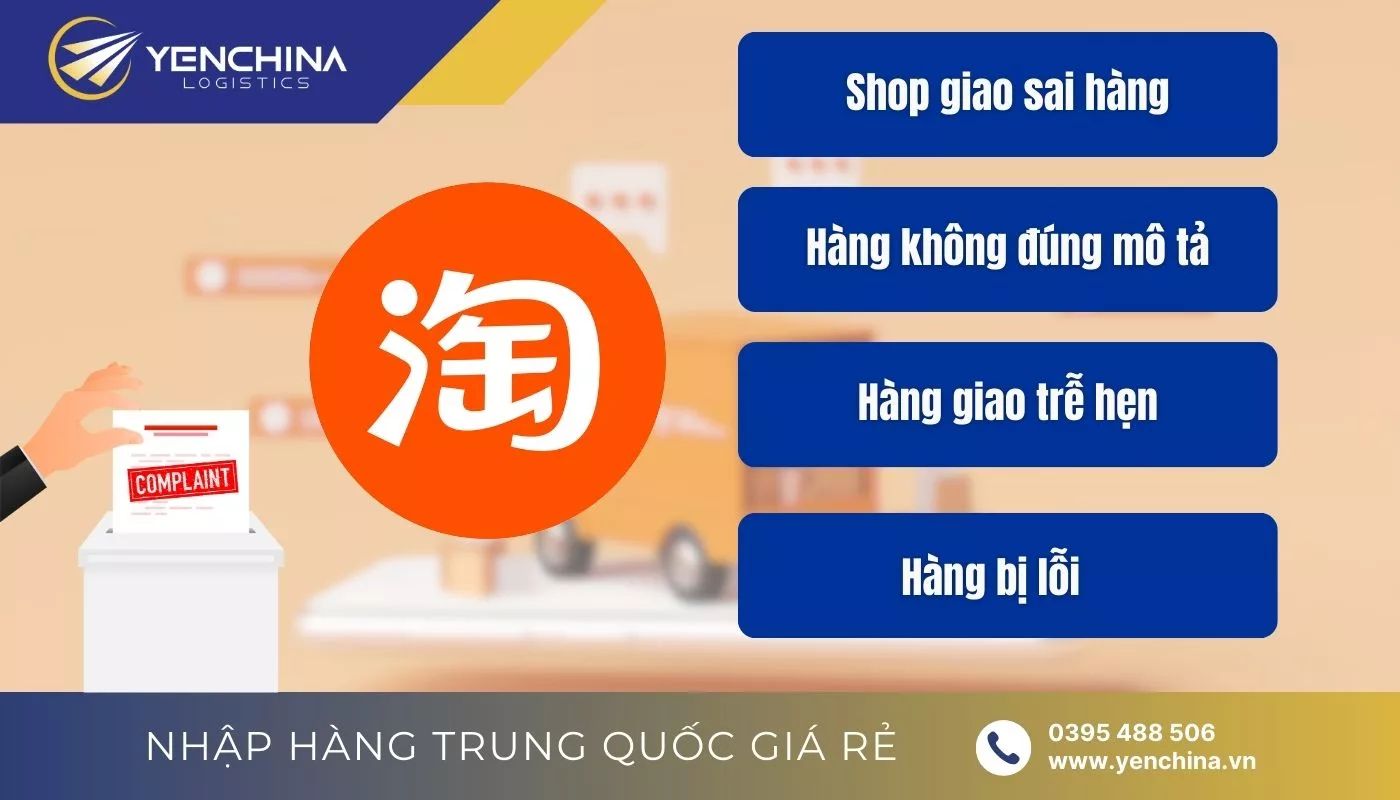 Trường hợp đơn hàng hàng được gửi khiếu nại yêu cầu hoàn tiền Taobao Trường hợp đơn hàng hàng được gửi khiếu nại yêu cầu hoàn tiền Taobao