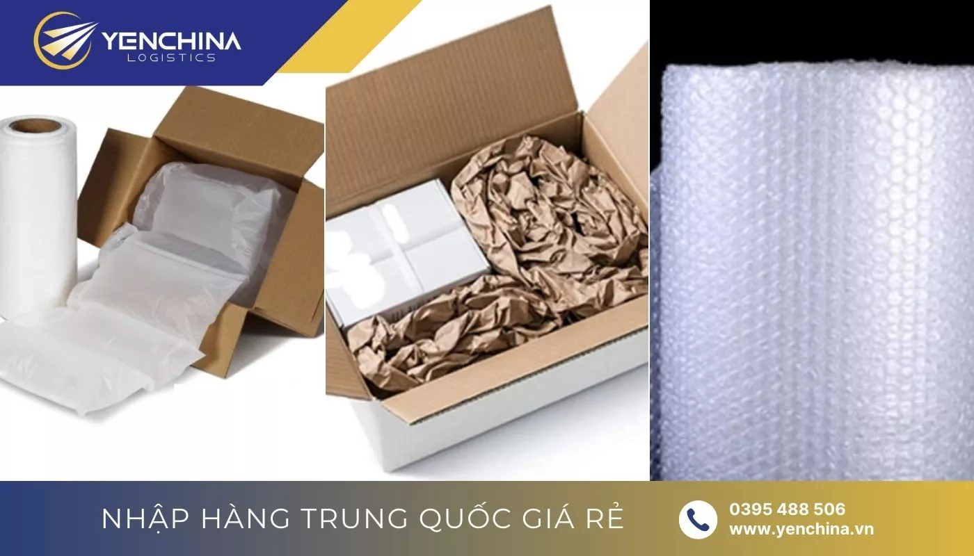 Cách đóng gói hàng hóa khi gửi đi Trung Quốc cần dùng thêm vật chống sốc Cách đóng gói hàng hóa khi gửi đi Trung Quốc cần dùng thêm vật chống sốc
