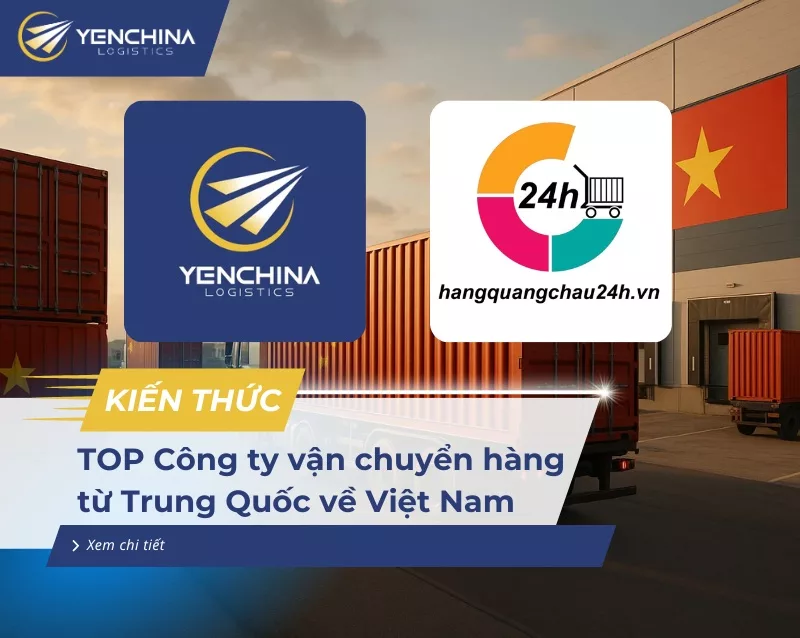 Công ty vận chuyển hàng Trung Quốc uy tín