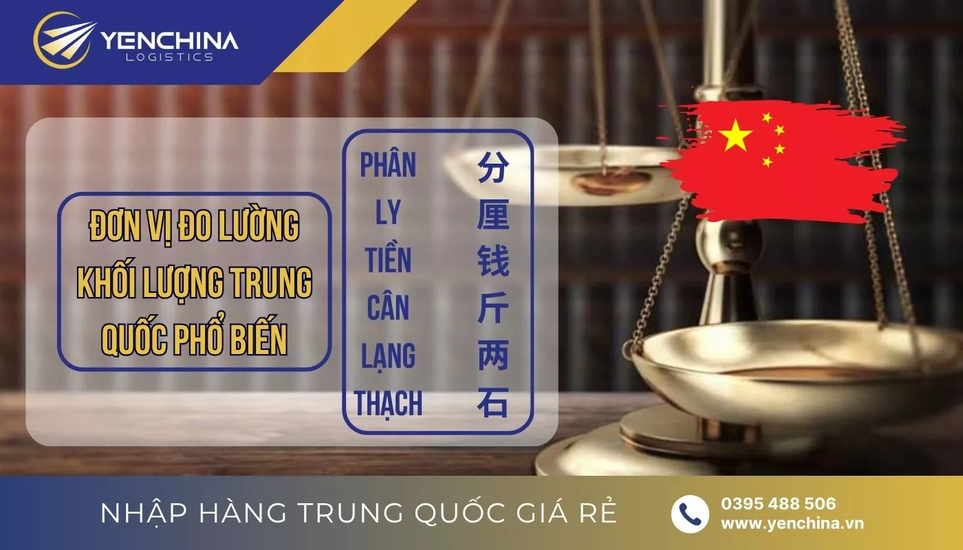 Các đơn vị đo lường cân nặng phổ biến tại Trung Quốc Các đơn vị đo lường cân nặng phổ biến tại Trung Quốc