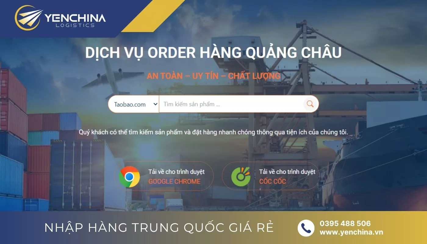 Hàng Quảng Châu 24h – Công ty order Taobao uy tín