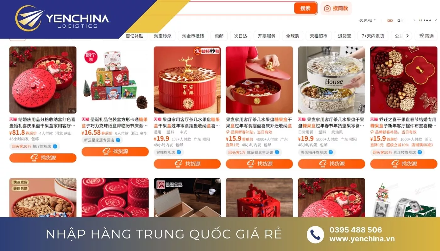 Lưu ý khi tìm nguồn nhập sỉ khay đựng bánh kẹo Trung Quốc