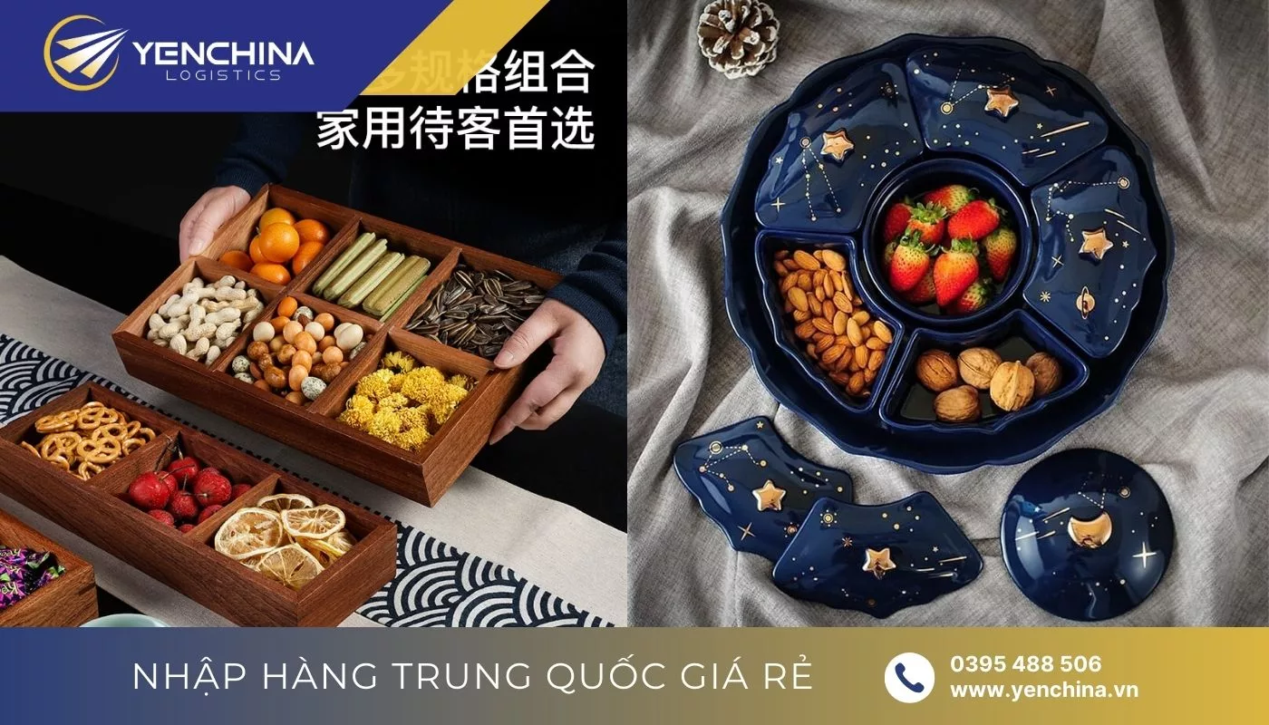 Lý do nên kinh doanh khay đựng bánh kẹo Trung Quốc