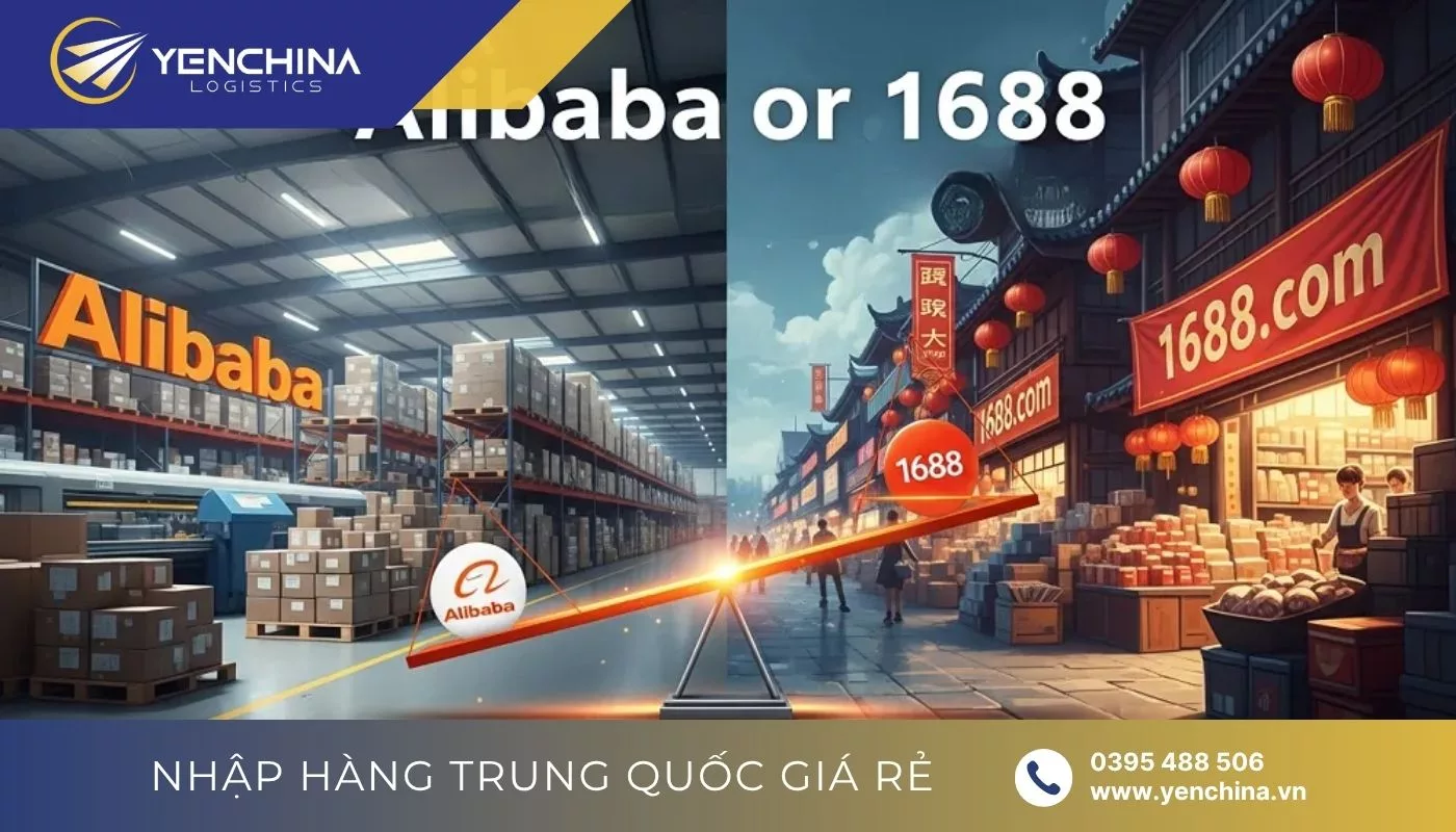 Nên mua hàng trên Alibaba hay 1688 Nên mua hàng trên Alibaba hay 1688