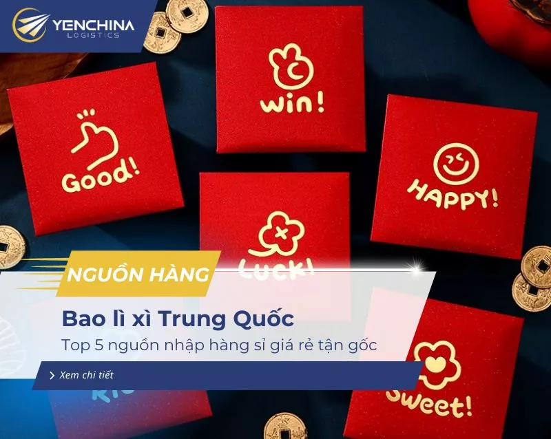 Nguồn hàng bao lì xì Trung Quốc