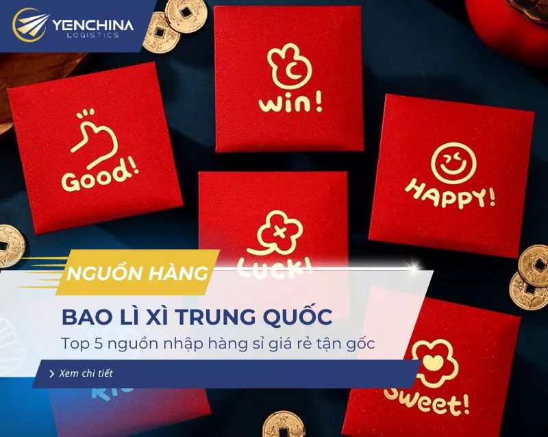 Nguồn hàng bao lì xì Trung Quốc