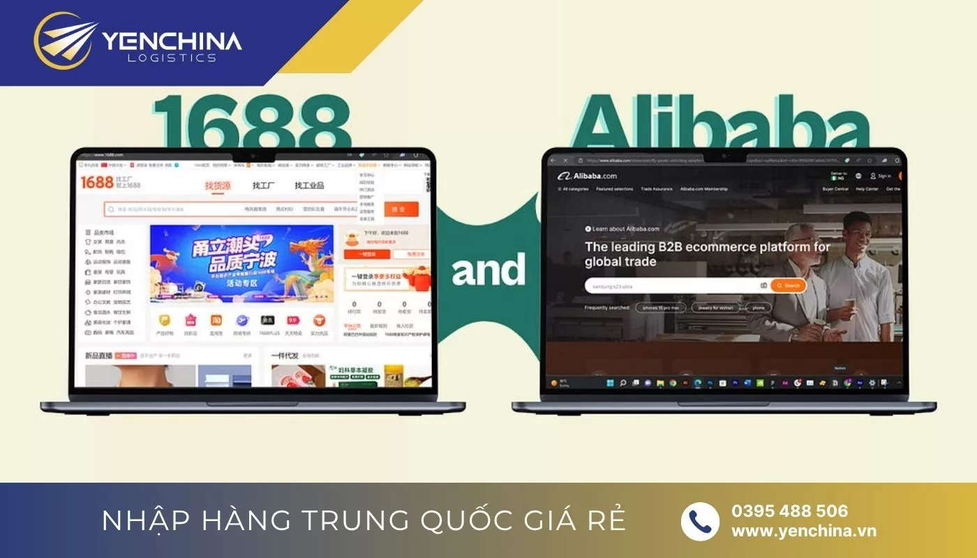 So sánh Alibaba và 1688 về điểm khác nhau So sánh Alibaba và 1688 về điểm khác nhau