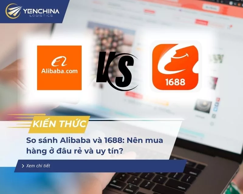 So sánh Alibaba và 1688