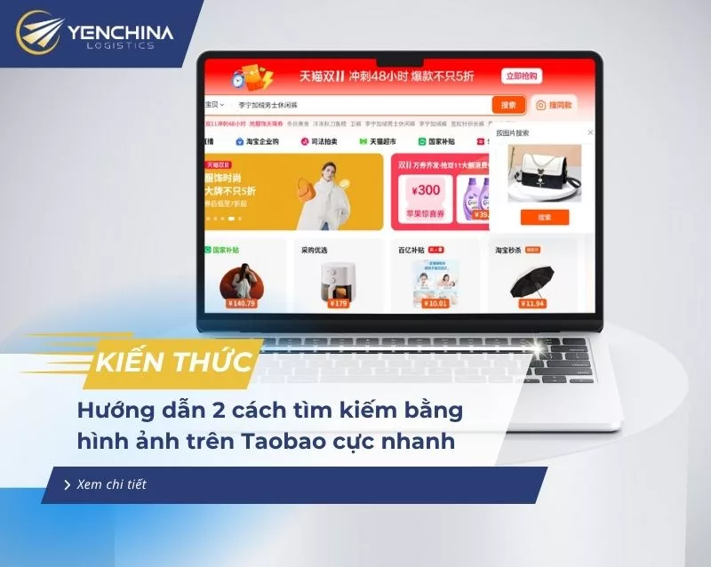 Tìm kiếm bằng hình ảnh trên Taobao